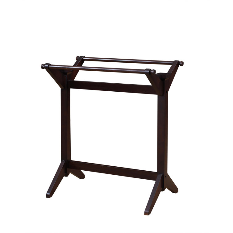 Powell Somerset Blanket Rack in Chocolate Wayfair